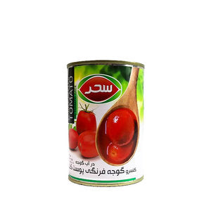 طماطم مقشرة معلبة في عصير الطماطم 400 غرام طماطم مقشرة معلبة في عصير الطماطم 400 غرام